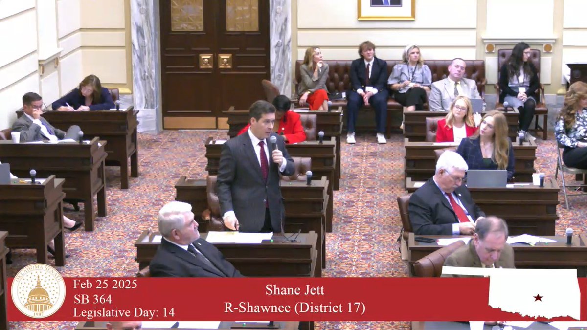 Oklahoma Sen. Shane Jett (R-Shawnee) says a bill to ban school officials from using corporal punishment against disabled children is "socialist" and "in violation of scripture."