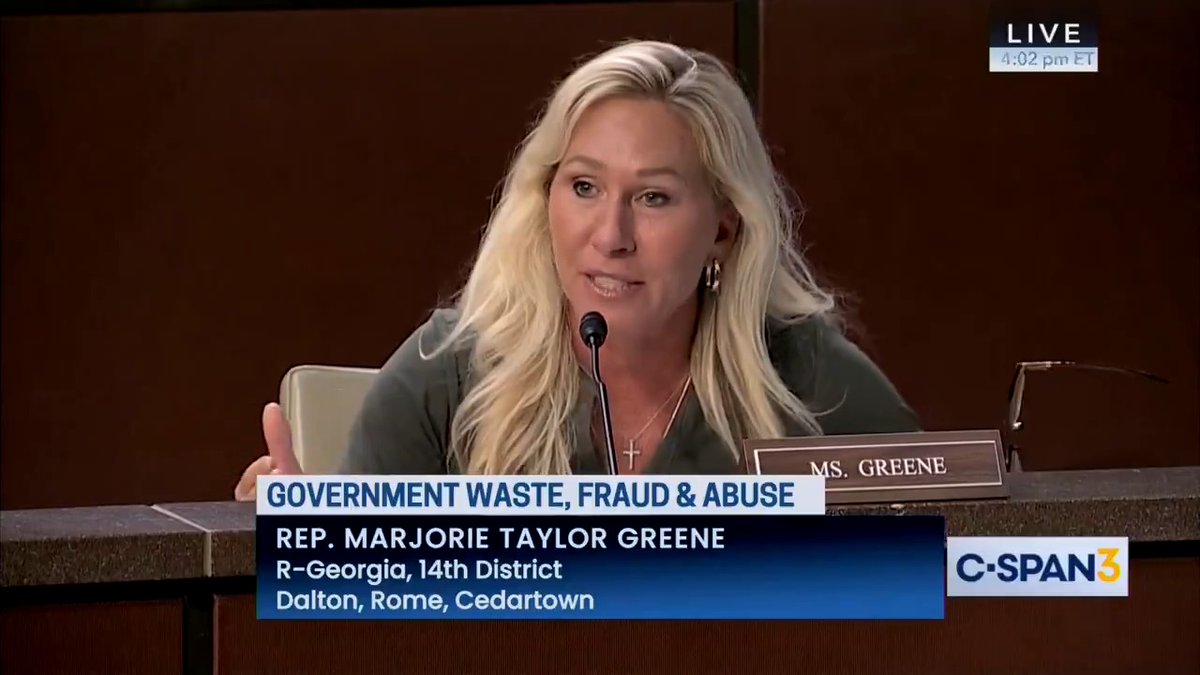 🔥🔥🔥 DOGE Subcommittee Chair Marjorie Taylor Greene GOES OFF on government waste as Democrats continue to melt down over Department of Government Efficiency’s latest success in identifying waste, fraud, and abuse.