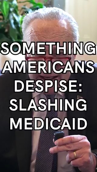 Trump and House Republicans are trying to SLASH MEDICAID. HURTING kids, seniors, veterans, working people. And all to pay for tax giveaways for their BILLIONAIRES’ CLUB. Democrats are fighting it tooth and nail.