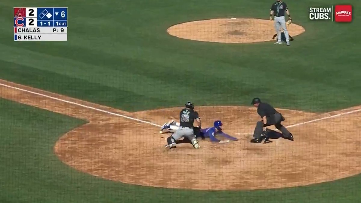 Pete Crow-Armstrong is a disruptor on the basepaths! #SpringTraining