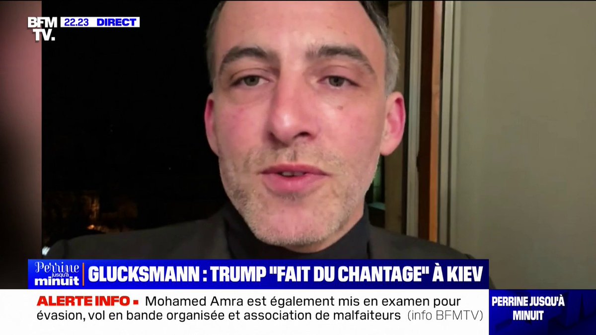 Raphaël Glucksmann (Place publique): "Une capitulation de l'Ukraine serait une capitulation de l'Europe"