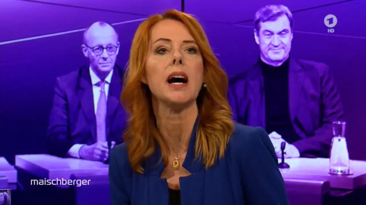 „Der Westen wird dem Osten da nachfolgen, wenn wir nicht politisch umsteuern“, sagt die Korrespondentin im ARD-Hauptstadtstudio Kerstin Palzer zum Wahlerfolg der #AfD im Osten. #maischberger #Bundestagswahl2025 Das Erste