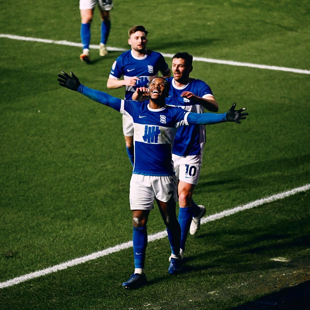 A 🔝 celebration to match a 🔝 goal. Take a bow, Ethan Laird.