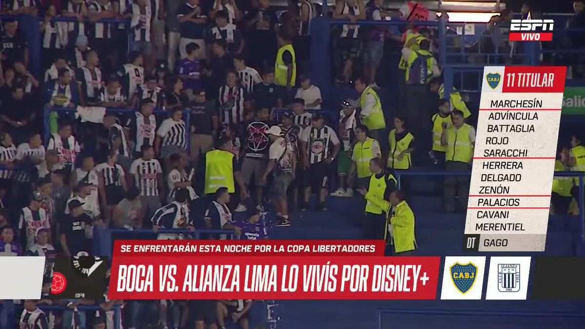 ATENCIÓN: PROBLEMAS CON LOS HINCHAS DE ALIANZA LIMA EN LA TERCERA BANDEJA DE LA BOMBONERA. 📺 #ESPNEquipoF | #DisneyPlus