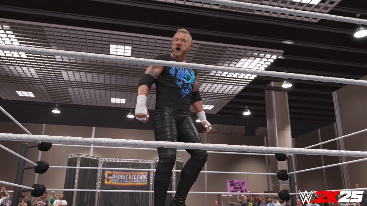 It’s me, it’s me, it’s DDP! Diamond Dallas Page Unlock current-day DDP and the Grapple Legends arena in MyRISE! #WWE2K25 #FirstLook