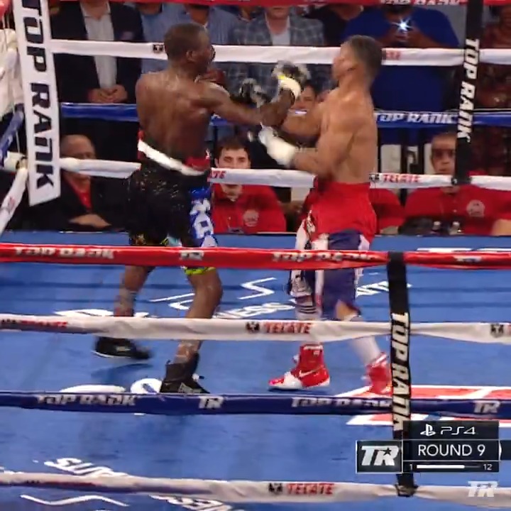 ROUND NINE IN FULL. Terence Crawford vs Yuriorkis Gamboa 🍿