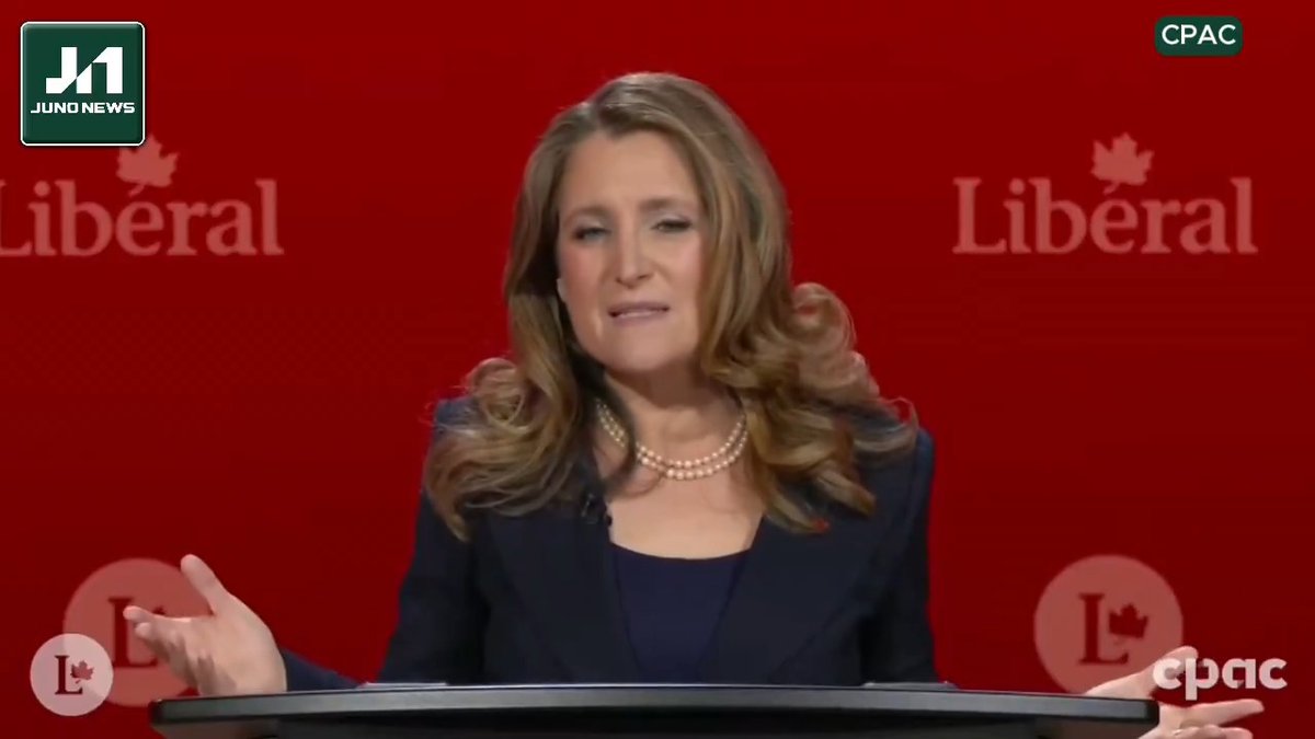 Chrystia Freeland: "We need to be really careful not to repeat Conservative talking points. Canada most definitely is not broken.... We know how to deliver jobs and growth, and we know how to support people."