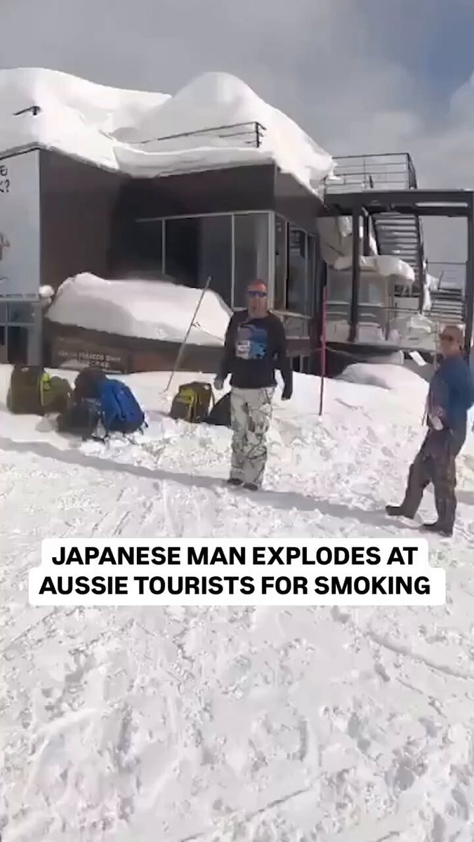 オーストラリア人観光客が雪山で喫煙してるのに日本人が激昂してる動画がとうとうオーストラリアのメディアにも取り上げられた。 リプライは賛否両論あるが、日本人の肩持つのが目立った。リプは以下