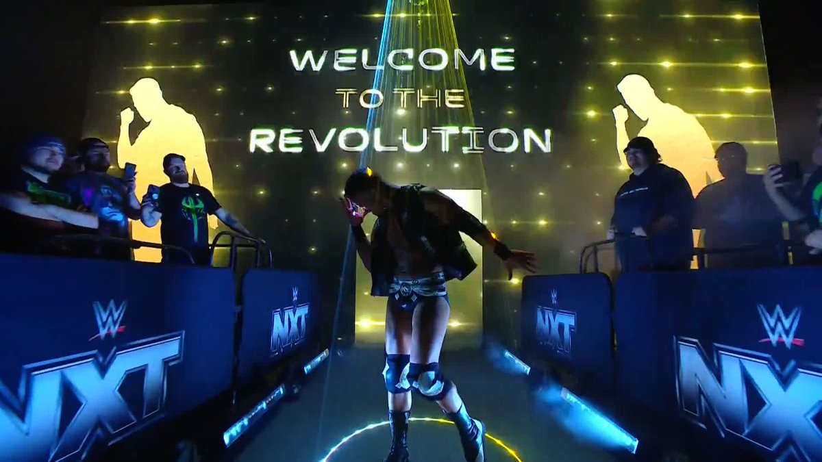 Welcome to The Revolution! Ricky Saints has arrived!! 😤 Ricky Saints #WWENXT