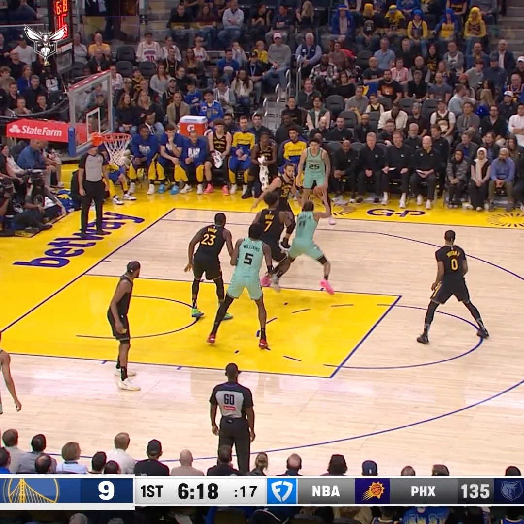 and-1 for the rookie KJ Simpson | 📹 Hornets On FanDuel Sports Network