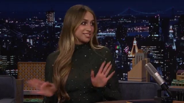.Tate McRae reacts to So Close To What’s success since its release! #FallonTonight #TateOnFallon