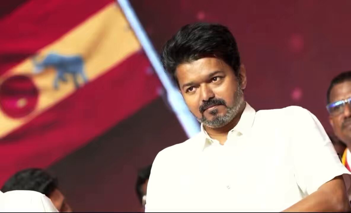 Thalapathy Vijay blushing 😍😂 #இரண்டாம்_ஆண்டில்_தவெக TVK Vijay
