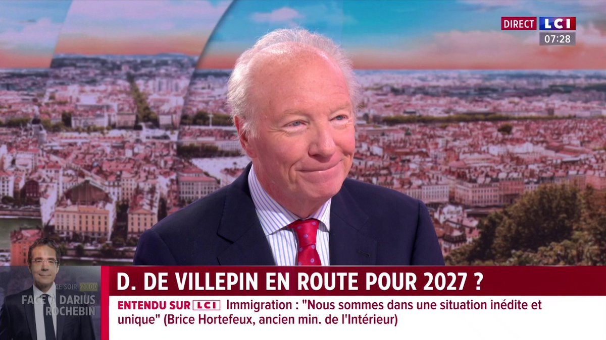 ▶️ Dominique De Villepin futur candidat en 2027 ? "Je l'écoute et je ne comprends pas ce qu'il dit" confie l'ancien ministre Brice Hortefeux