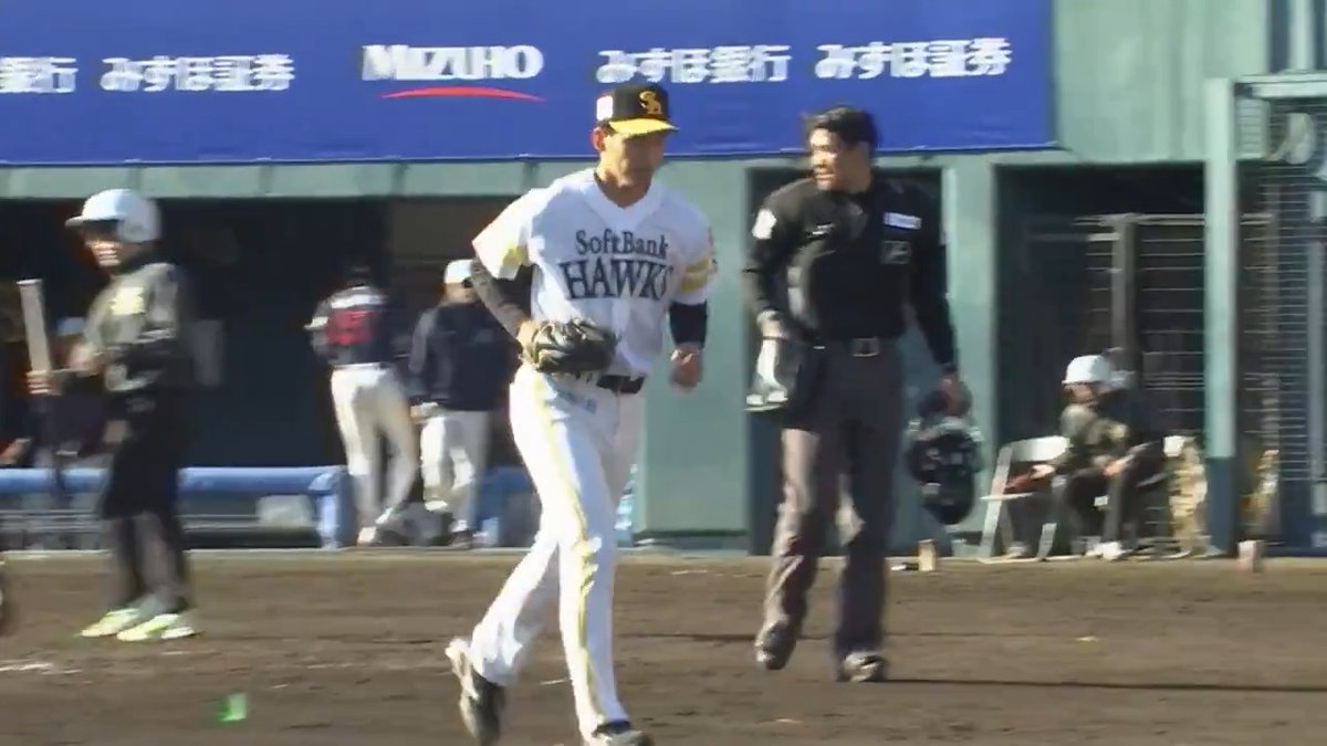 福岡ソフトバンク #前田悠伍 投手が2回3奪三振無失点の投球‼️ #2025球春みやざきベースボールゲームズ #sbhawks 👇ライブ配信はこちら