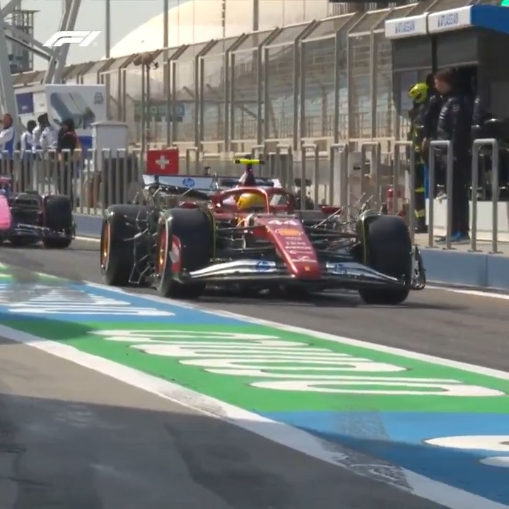 Lewis Hamilton. Ferrari driver ❤️ #F1Testing #F1