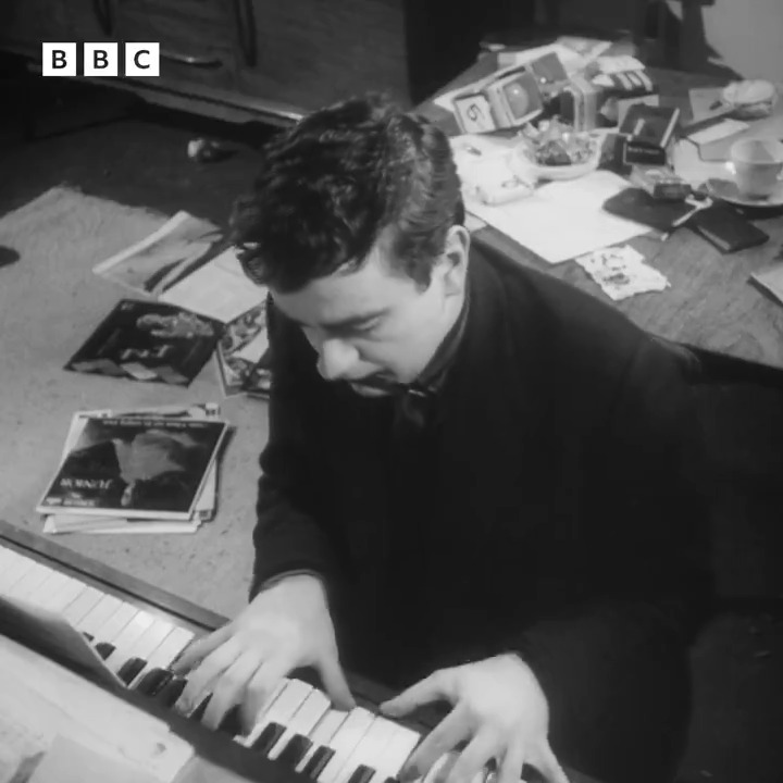 #OnThisDay 1961: The BBC aired a documentary about two of Britain's brightest young composers - one of whom was Dudley Moore. More often remembered for his comedy partnership with Peter Cook and Hollywood career, his first love, as can be seen here, was music, particularly jazz.