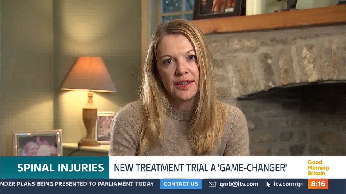 A breakthrough trial on treating spinal cord injuries, that could lead to a cure for paralysis. Trial participant and Chair of Spinal Research Tara Stewart speaks about her experience.