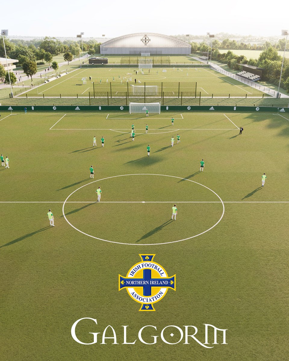 Build. Train. Compete. National Football Centre plans unveiled ⚽️🟢⚪️ Galgorm 🤝