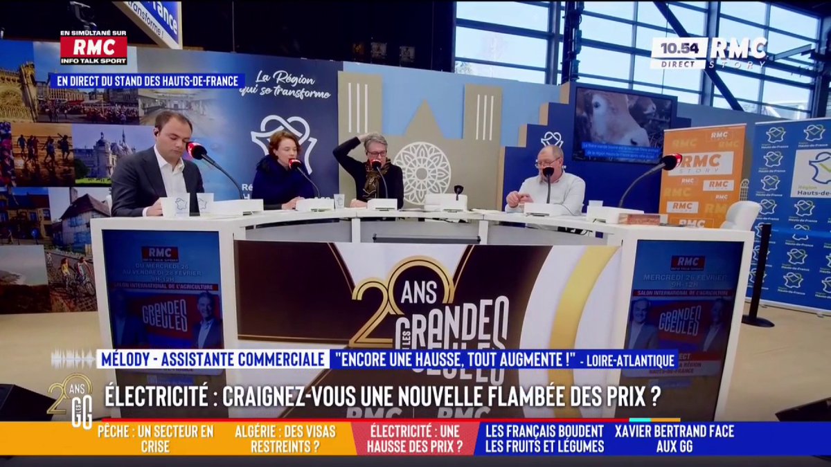 💡 Craignez-vous une nouvelle flambée des prix de l’électricité ? 📞 Mélody : "Je n'en peux plus ! En 2016, je payais 60€/mois d'électricité, j'en suis rendu à 110€/mois désormais ! Il faut arrêter de nous prendre pour des gogoles ! On est la banque d'EDF..." #GGRMC
