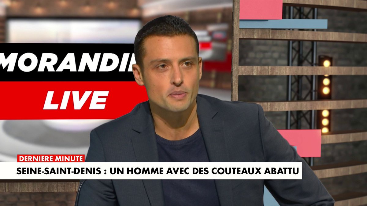 «On n'expulse pas assez, on ne condamne pas assez», dénonce Aleksandar Nikolic, porte-parole du RN, après l'attaque au couteau survenue en Seine-Saint-Denis #MorandiniLive