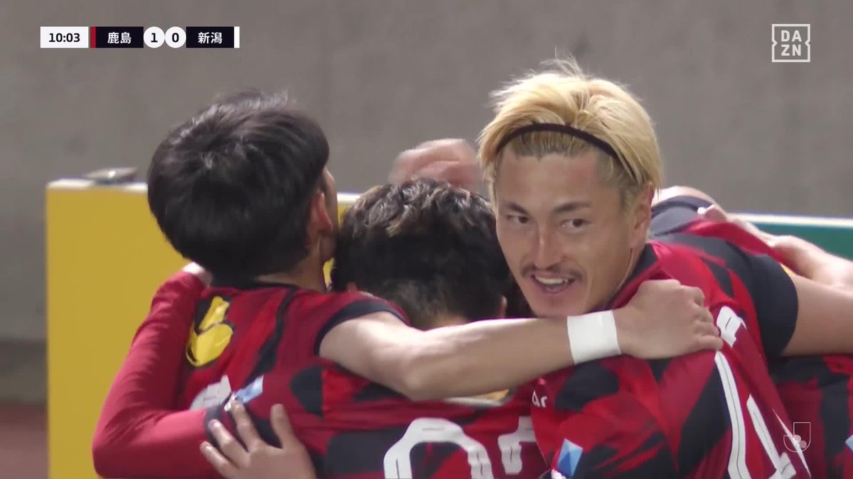 おみごと 跳ね返されたところダイレクトボレー #小池龍太 移籍後初ゴール 🏆明治安田J1第3節 🆚鹿島×新潟 🆓#DAZN無料配信中 視聴はこちら⏩ #Jみようぜ #Jリーグ #鹿島新潟 #無料だぞーん