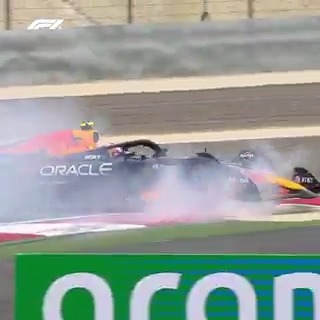 Heart-in-the-mouth moment for Liam Lawson 😵 #F1Testing #F1