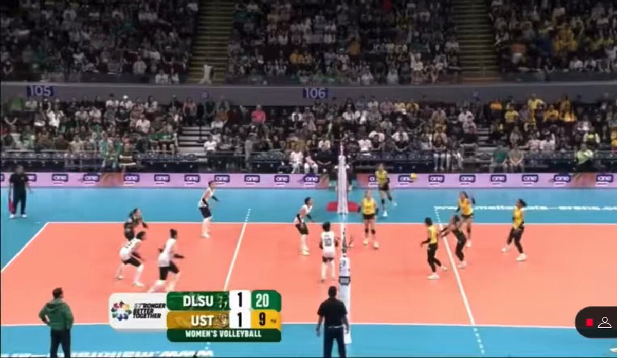 Beautiful play from La Salle! Good job Mikole 💚