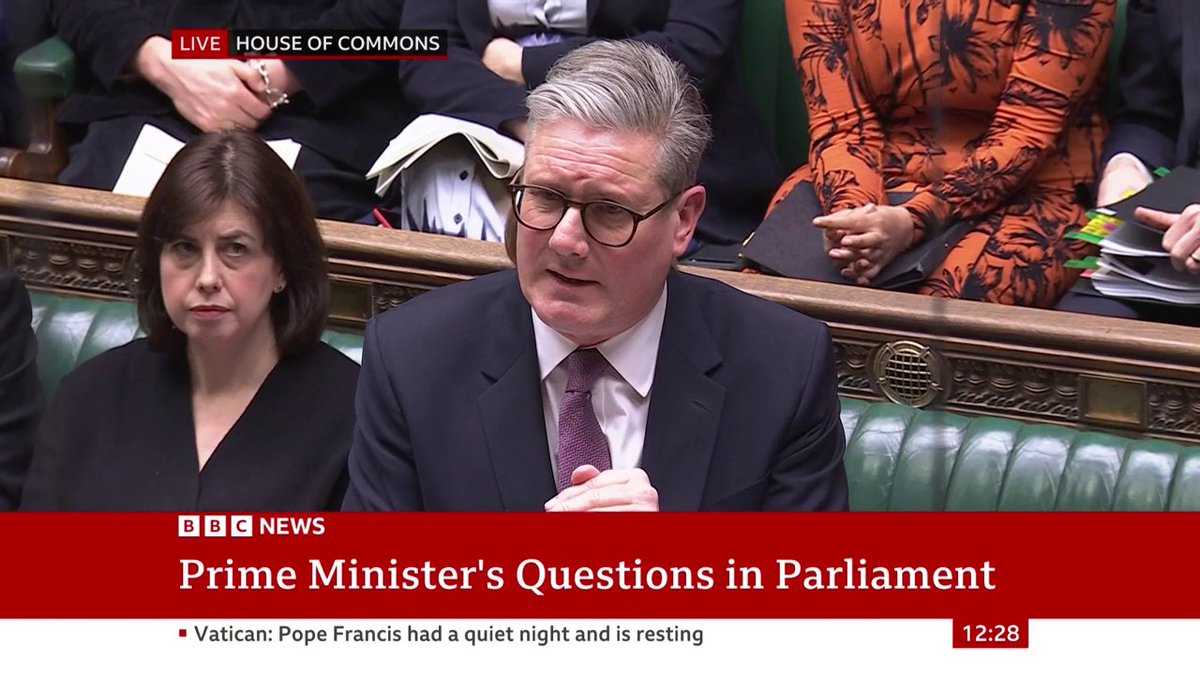 Labour MP John McDonnell asks the PM to call Egypt's President Sisi to secure the release of human rights campaigner Alaa Abdel Fattah "I will do everything I can," Keir Starmer replies, saying he has met with Alaa's mother and family #PMQs