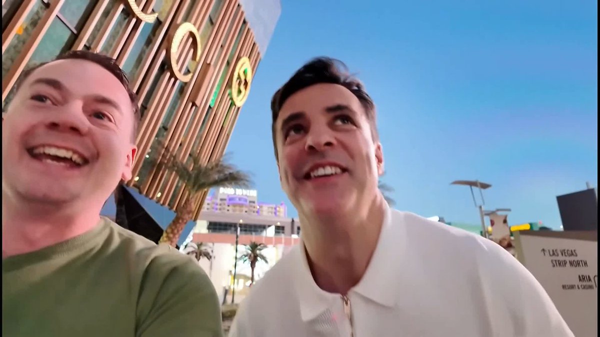 Brian is quite the big deal out in Vegas 😎