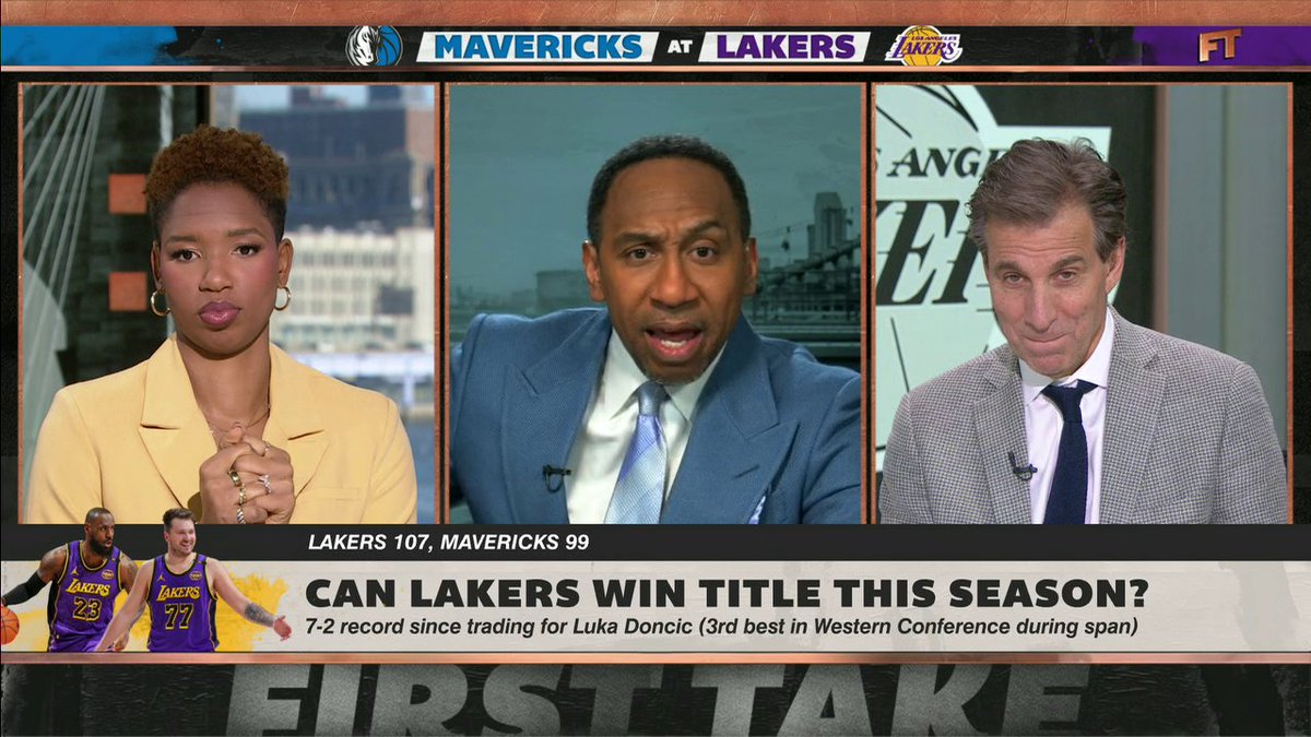 .Stephen A Smith is FURIOUS with Chris Mad Dog Russo for not including the Cavs as NBA title contenders 😳 "Have you watched the Cleveland Cavaliers this year?" 👀