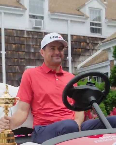 When the kid from St. John’s University returns to Bethpage as the Captain– just priceless. Join us on YouTube as we revisit Keegan’s epic week in NYC as the newly minted Captain of the U.S. Ryder Cup Team. 💻