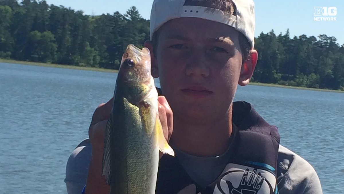 Gone fishin' 🎣 If you can't find Will Tschetter, there's a good chance he's casting a line. The Journey spotlights the Michigan Men's Basketball F's off-the-court passion 👇 #B1GMBBall x Will Tschetter