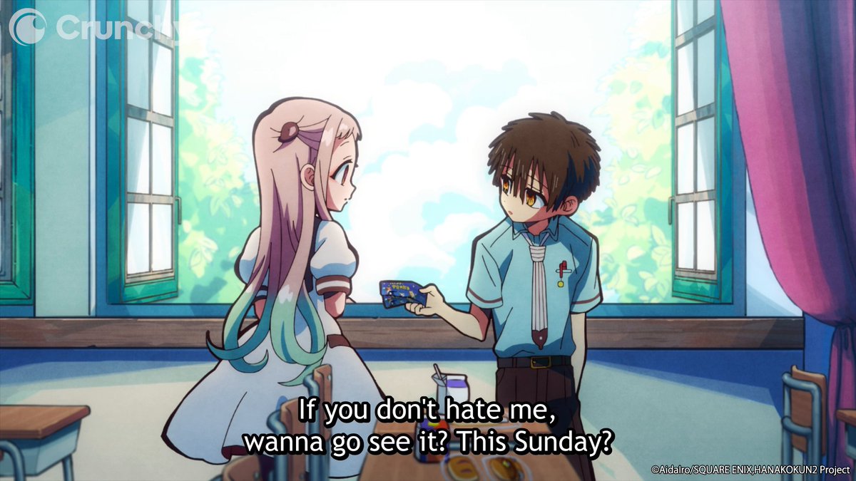 Let's go on a date 🐹🚀 (via Toilet-bound Hanako-kun Season 2)