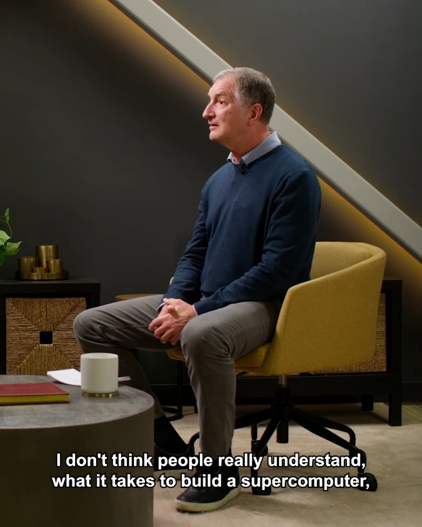 In this short clip from the Season 2 premiere of Advanced Insights, CTO Mark Papermaster and AMD SVP Brad McCredie discuss what it takes to make a modern supercomputer, including the integration of CPU, GPU and the network. Watch the full episode here: