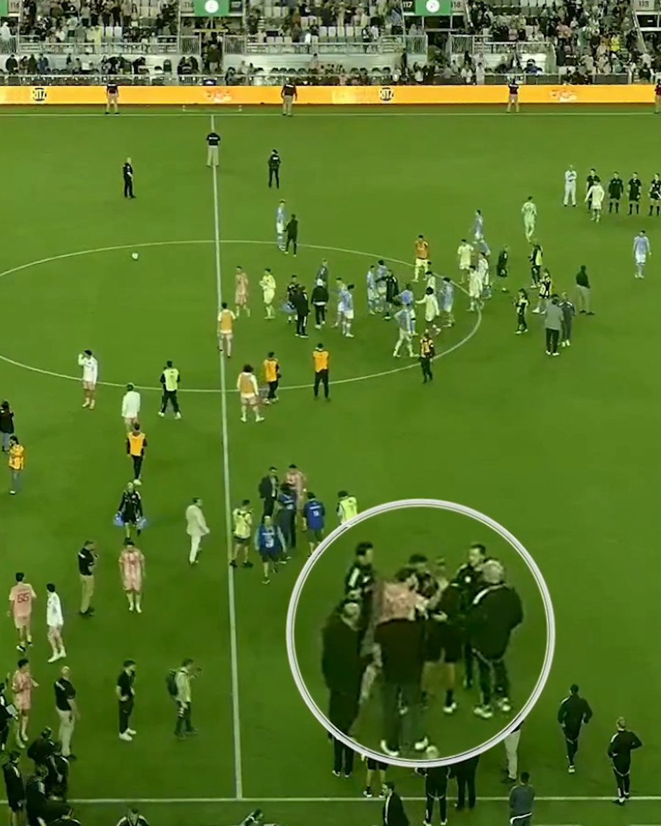 The MLS Disciplinary Committee has fined Lionel Messi an undisclosed amount for violating the Hands to the face/head/neck of an opponent policy following the conclusion of Inter Miami’s match against NYCFC.