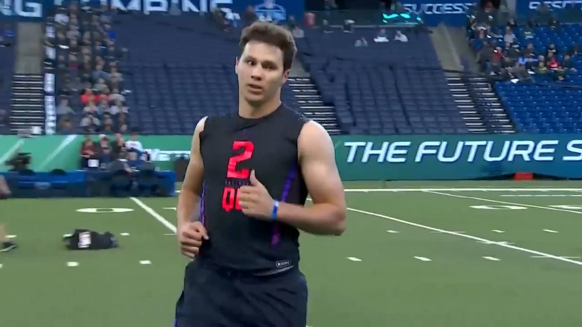 The reigning MVP had to start somewhere 🏆 Josh Allen 📺: 2025 #NFLCombine starts Thursday 3pm ET on NFL Network 📱: Stream on NFL+