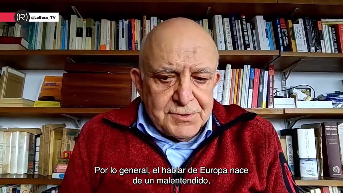 "Lo que ha cambiado con Trump es que la ficción de que el imperio no es un imperio ha desaparecido. El imperio dijo 'somos un imperio y queremos que paguen más tributo' y el tributo significa gasto militar" Marco D'Eramo 👇🏽 📺 LA BASE |