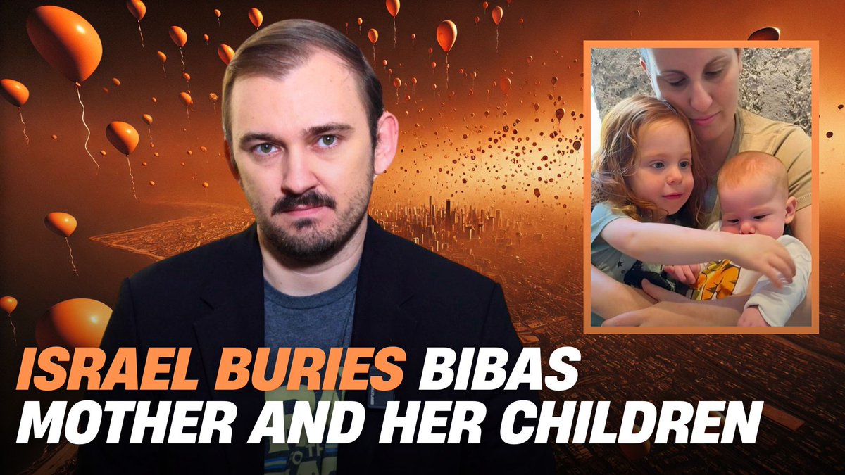 Shiri, Kfir, and Ariel—mother, son, and baby—buried in one coffin. 🧡 Just like when she protected her babies on October 7 when they were kidnapped. Together in life. Together in death.