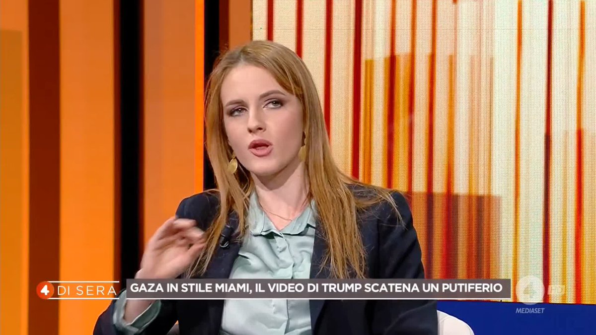Francesca Cucchiara: "Noi non abbiamo esitato un attimo a condannare Hamas, siete voi che non condannate Netanyahu" Ora a #4disera in diretta su #Rete4 e fin streaming su Mediaset Infinity