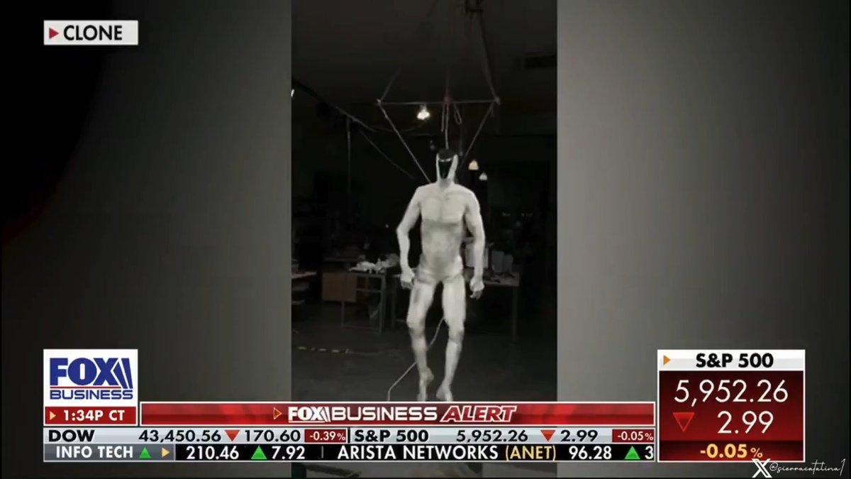so stoked to see my favorite humanoid robotics company Clone on fox business today! big things coming from clone. the future is right now.