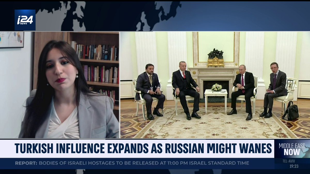 Turkey scores win with regime change in Syria, expanding its influence globally as Russia's wanes 'Turkey has something that Russia desperately wants, which is strategic flexibility,' Zineb Riboua tells Laura Cellier