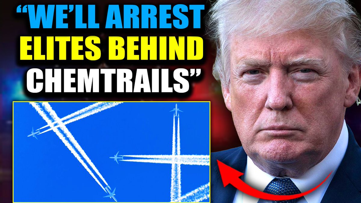 🚨 Trump Orders FBI to Investigate Bill Gates for 'Blitzing America With Toxic Chemtrails' You’ve seen them - those eerie, geometric streaks crisscrossing the sky, unnaturally precise, a phenomenon dismissed by the mainstream media in their relentless gaslighting of humanity. Key members of the Trump administration have seen them too. They’ve been briefed by high-level investigators who’ve spent years uncovering the truth. And now, they’re ready to act. Their target? The elite masterminds behind the mass spraying of chemtrails - aluminum, barium, toxins - poisoning our air, manipulating the weather, and tightening their grip on global control. But the real war isn’t against the nameless operatives carrying out these crimes - it’s against the untouchable overlords who believe they’re beyond consequence. That illusion is crumbling. The people are waking up, the fury is boiling over, and the calls for justice are deafening.