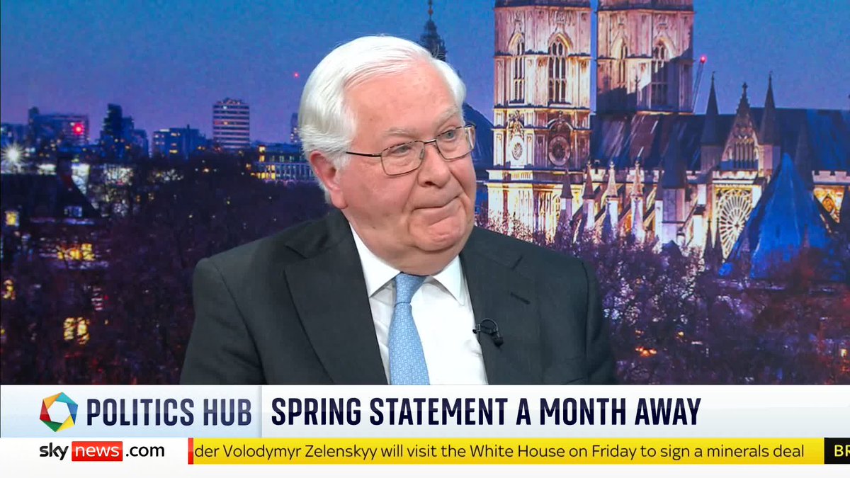 'It pays to be bold and ambitious. I don't think the government have been either.' Former Bank of England gov, Lord Mervyn King says what he thinks the chancellor needs to do before the spring statement. He also calls for a 'clear vision’. #PoliticsHub