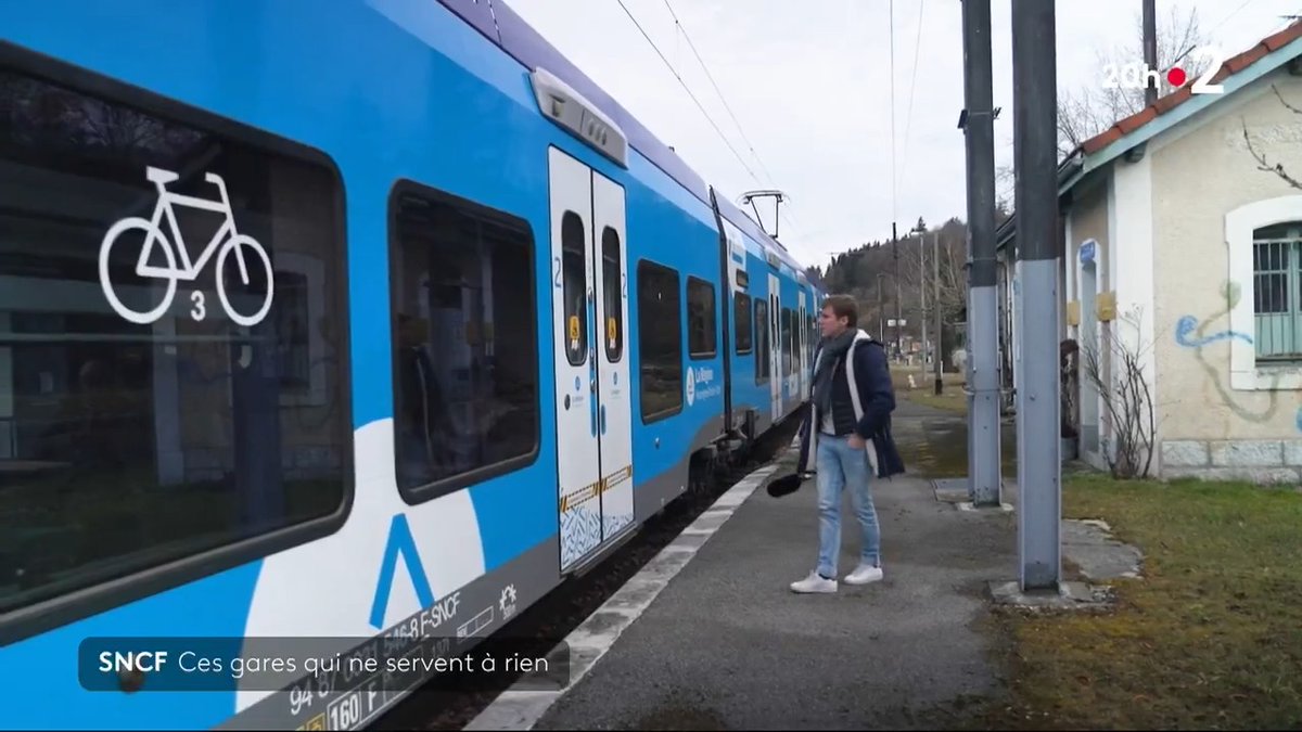 🚈❌ Dans ces gares SNCF, les trains s'arrêtent... mais ne prennent plus de voyageurs. Au grand désespoir des habitants. #JT20h