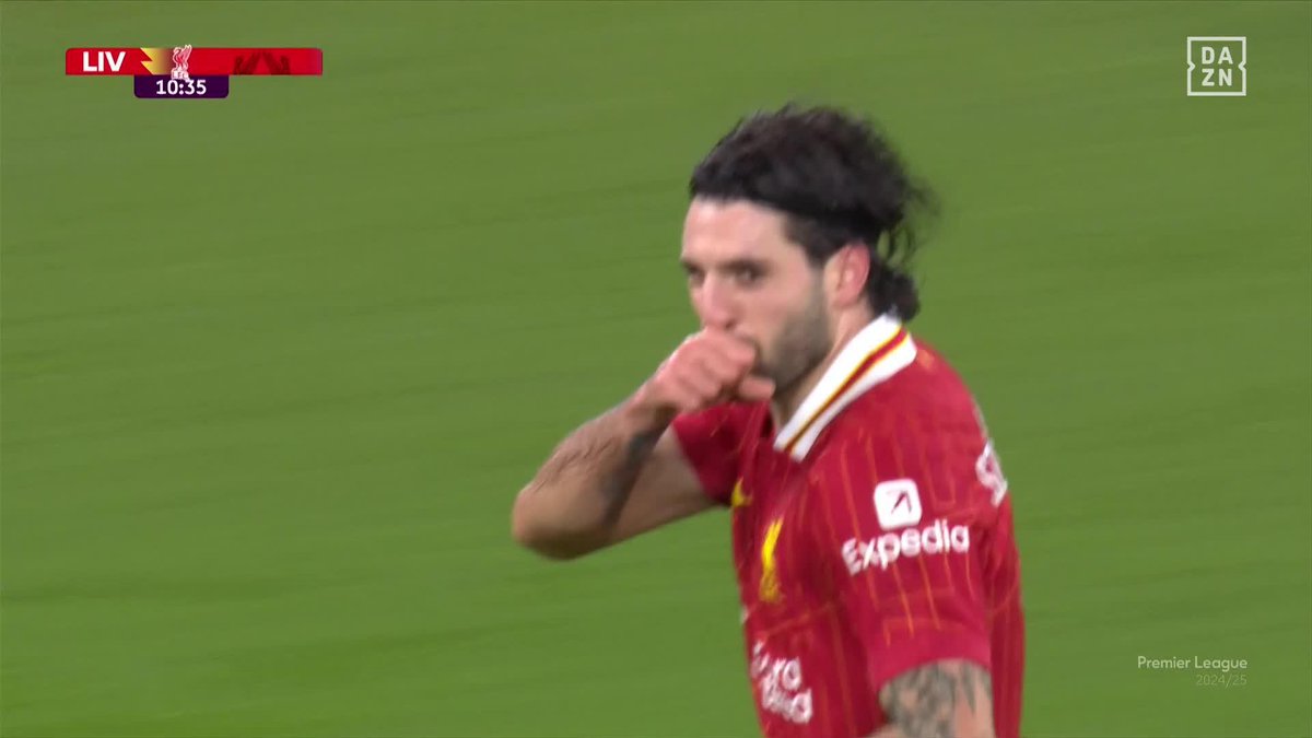 Un equipo que lo hace tan sencillo que parece fácil ✨ Luis Díaz para Szoboszlai. Y gol del Liverpool #PremierLeagueDAZN ⚽ 🏴