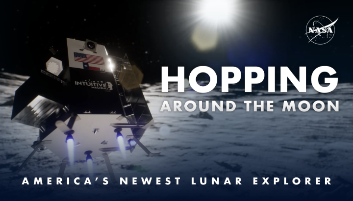 The Intuitive Machines Hopper robot – heading to the Moon tonight aboard the IM-2 mission – will deploy from the Athena lander and hop into a nearby crater, providing a first look into undiscovered regions on the lunar surface. More about this novel tech: