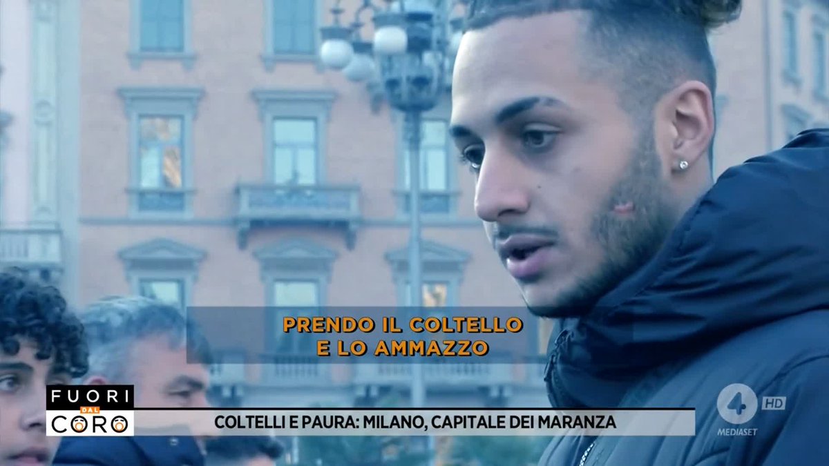 "Senza coltello non vado avanti! Se arriva qualche ragazzo che fa casino, prendo il coltello e lo ammazzo!" È la dichiarazione di un ragazzo nel pieno centro di #Milano, capitale dei maranza e ostaggio delle baby gang. Il servizio di Eugenia Fiore a #Fuoridalcoro