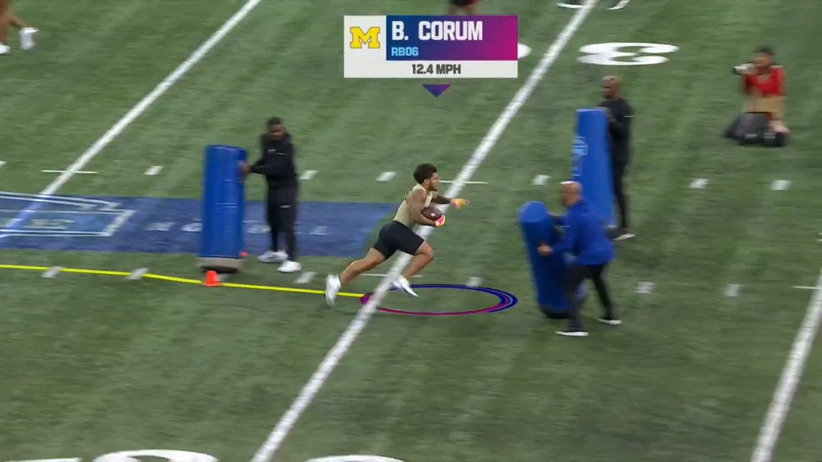 Blake CoRAM. 💨 #2⃣BeSavage | 📺 #NFLCombine starts Thursday on NFL Network