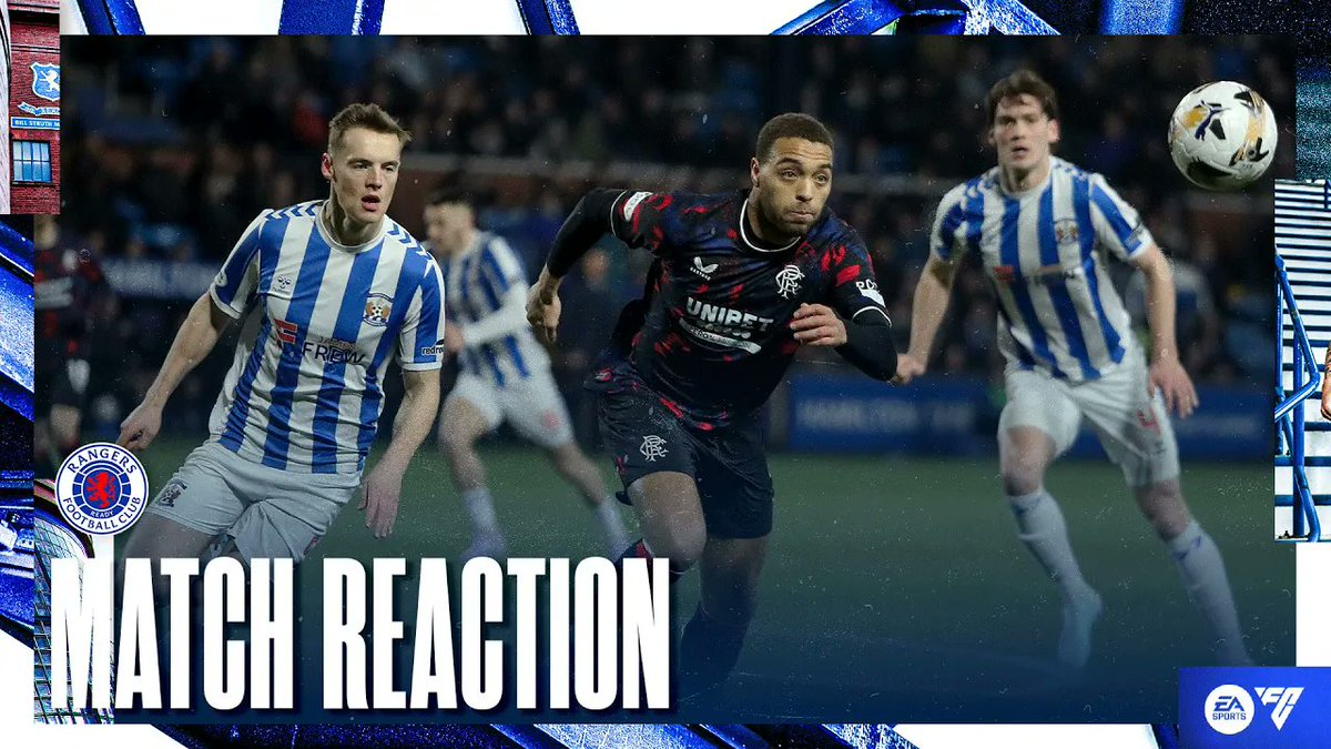 🎙️ Cyriel Dessers spoke to RangersTV following this evening's victory against Kilmarnock.
