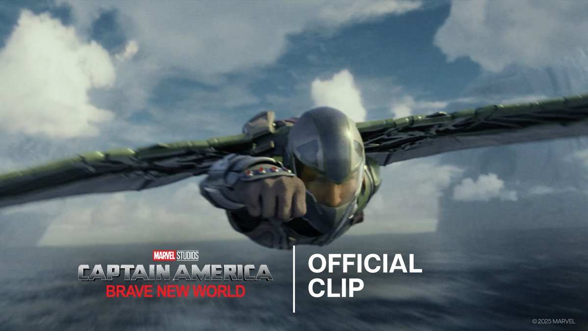 It's time to take flight. Experience Marvel Studios' #CaptainAmericaBraveNewWorld, now playing in IMAX. Get tickets: